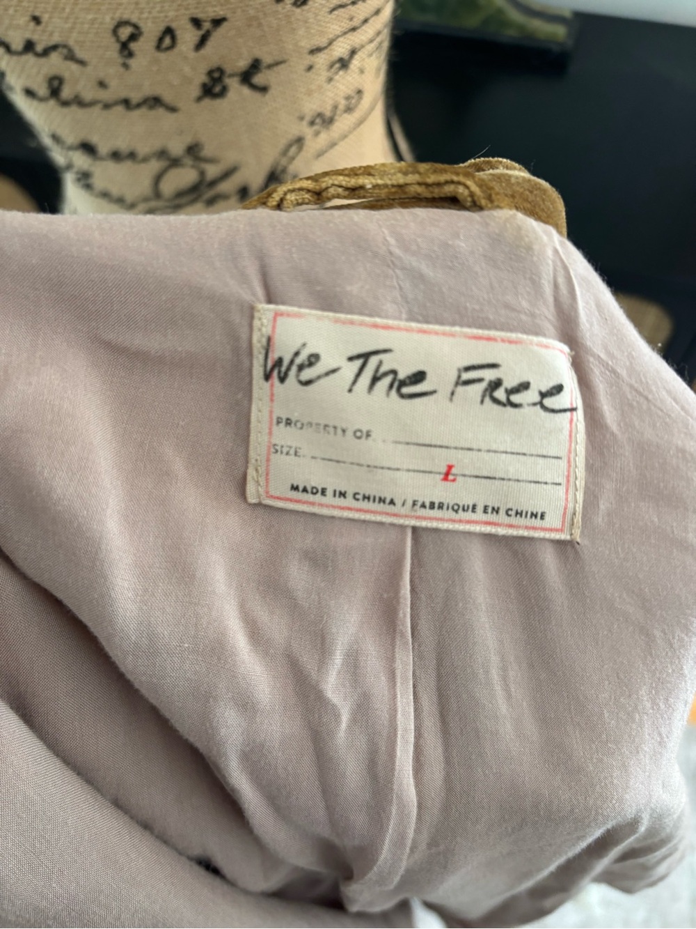 Free People Golden Brown Velvet Moto Bomber Jacket - Picture 9 of 9